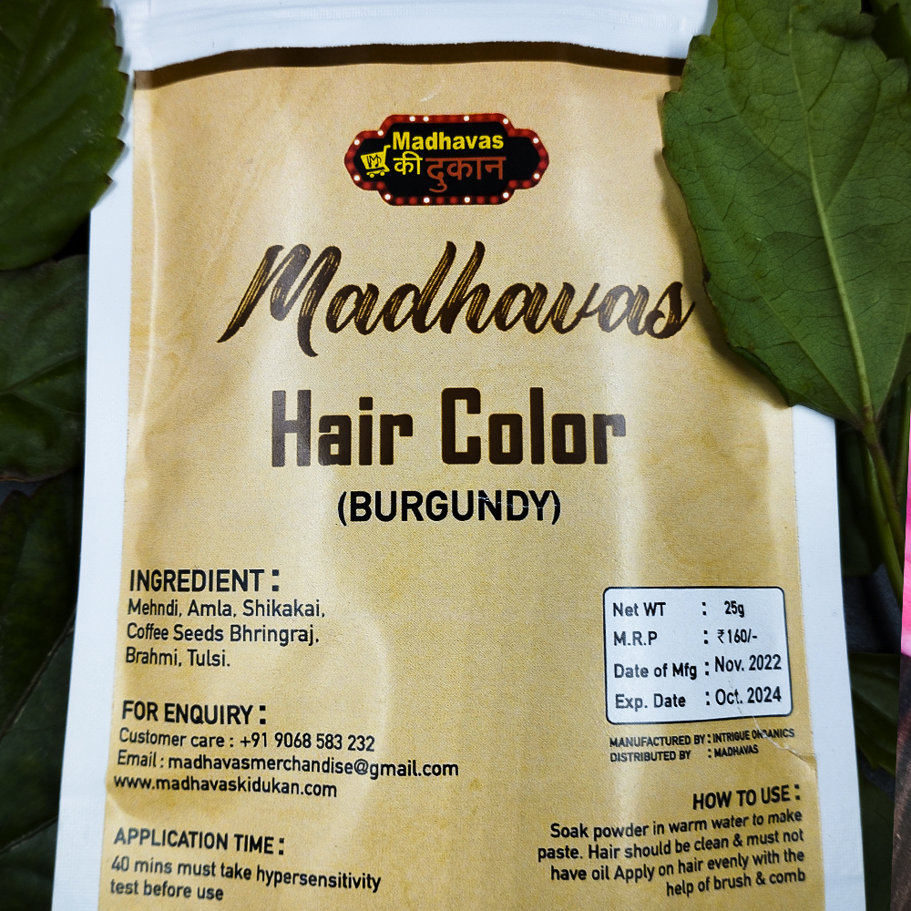 Vegetable light or gray hair dye Light Blonde Khadi Naturprodukte 100g